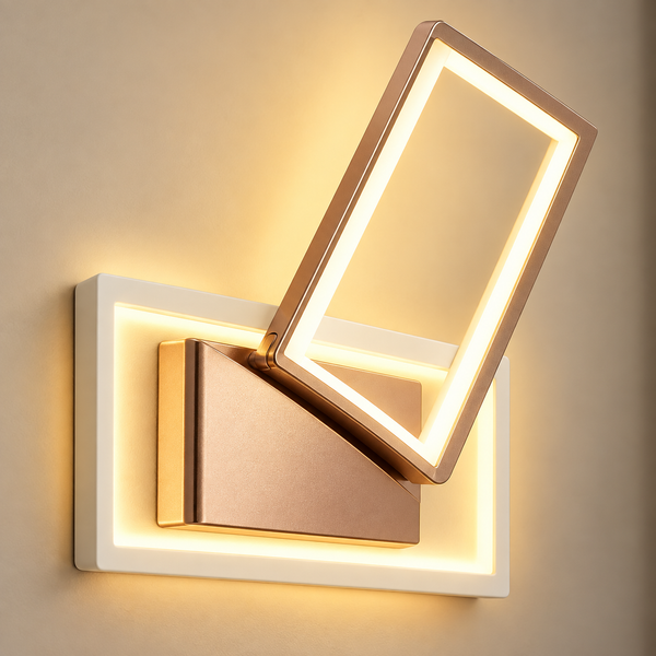 Applique murale Rectangles décalés LED