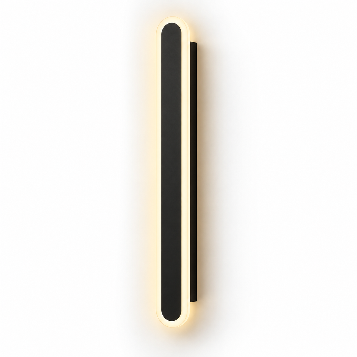 Applique murale linéaire LED noire, photo 8